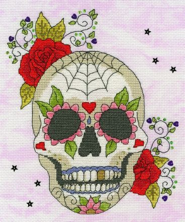 XBD8 Sugar Skull small