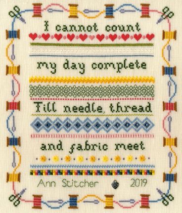 XBD6 Stitching Sampler small