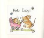 XGC21 Hello Baby scanned mounted girl small