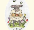 XGC40 I Love Ewe Small Mounted