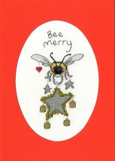 XMAS45 Bee Merry Mounted Small Screen copy