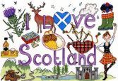 XL3 I Love Scotland Small