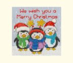 XMAS69 Penguin Pals Medium Mounted