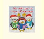 XMAS69 Penguin Pals Medium Mounted