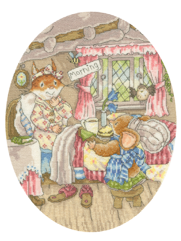 XBR5 Breakfast in Bed Medium Oval