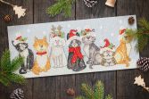 XKTB11 Festive Felines Lifestyle