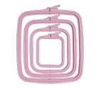 Nurge Square Hoop Group Pink 600