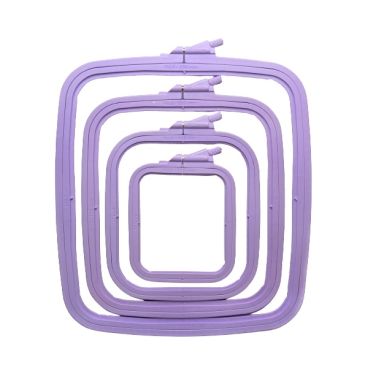 Nurge Square Hoops Lilac Group 600