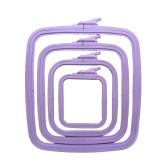 Nurge Square Hoops Lilac Group 600