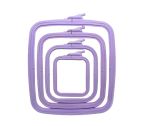 Nurge Square Hoops Lilac Group 600