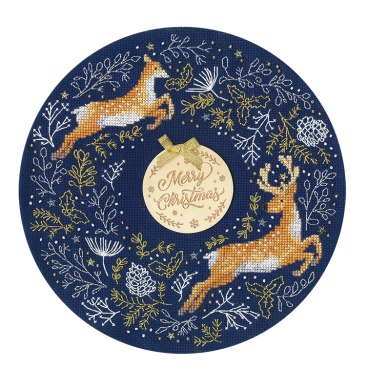 XJS1 Woodland Wreath No Hoop Small