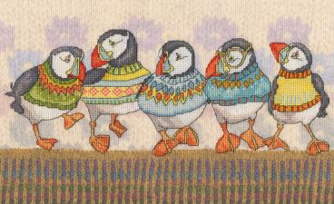 XEB1 A Fair Isle Flock Medium