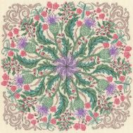 Bothy Threads Kit Punto Croce Scandi Hare: Ricamo Contato Con Aida Zweigart, Cotoni E Perline, Dimensioni Finali 10x10 Cm - 5