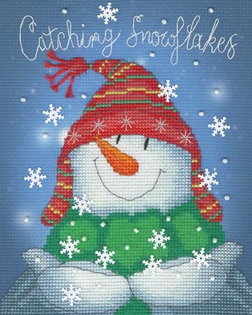 XX25 Catching Snowflakes Small