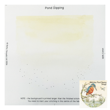 HD PD Pond Dipping Fabric Only with PD Design