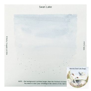 HD SL Swan Lake Fabric Only with SL Design
