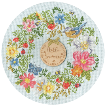 XJS6 Summer Wreath Small
