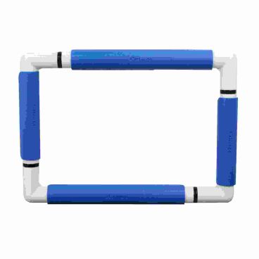Nurge embroidery snap frame 21cm x 29cm in 6 colours blue snap frame