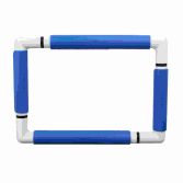 Nurge embroidery snap frame 21cm x 29cm in 6 colours blue snap frame