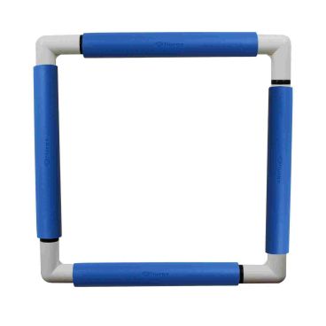 Nurge embroidery snap frame 29cm x 29cm in 6 colours blue snap frame