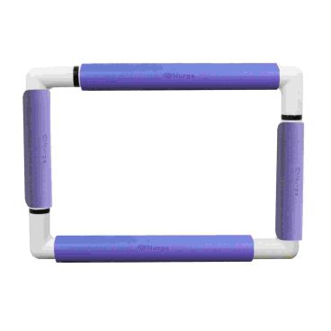 Nurge embroidery snap frame 21cm x 29cm in 6 colours purple snap frame