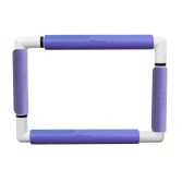 Nurge embroidery snap frame 21cm x 29cm in 6 colours purple snap frame