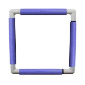 Nurge embroidery snap frame 29cm x 29cm in 6 colours purple snap frame