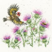XHD133 Feathers and Thistles Medium