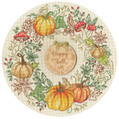XJS7 Autumn Wreath Small