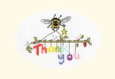 XGC34 Bee ing Thankful Small Mounted