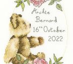 XSS13 Victorian Teddy Bear Small
