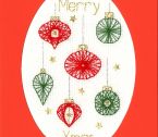 XMAS42 Christmas Baubles Medium Mounted Screen copy