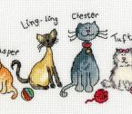 Row of Cats1 15 Bri15 Con small l90
