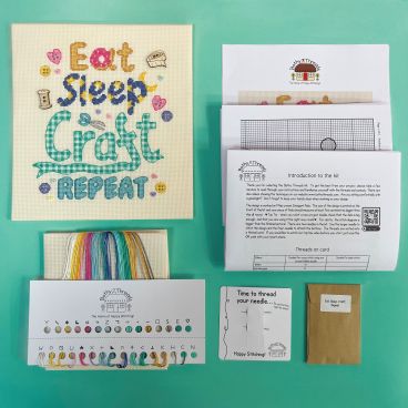 BOX1 Eat Sleep Craft Repeat Contents