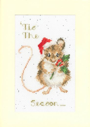 XMAS56 Tis The Season Small Mounted