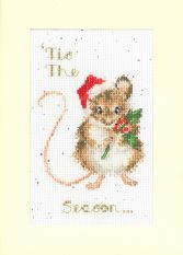 XMAS56 Tis The Season Small Mounted