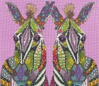 XSTU6 Jewelled Zebras Small