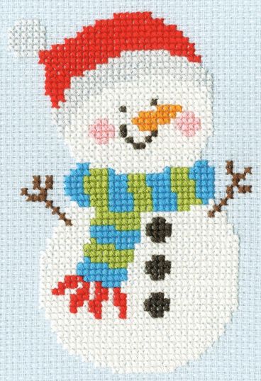 SKIP6 Merry Snowman Medium