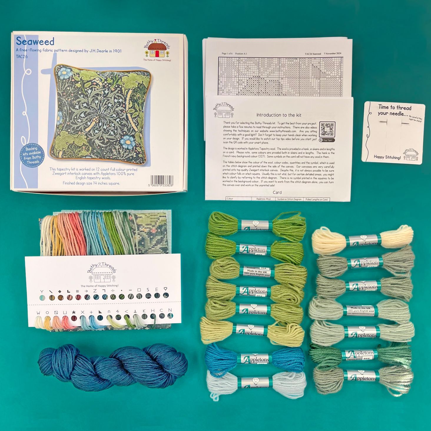 Thread 1829 Seaweed Tapestry | Bothy Threads