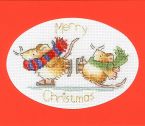 XMAS63 Mice on Ice Mounted Small