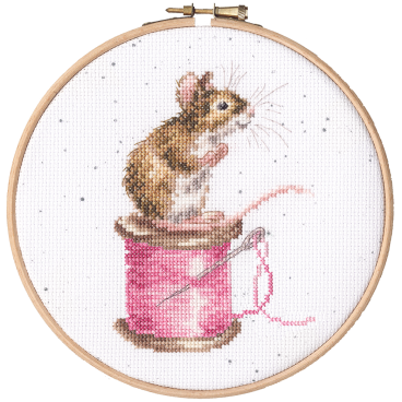 XHD114 Sew It Begins Pink Medium PNG