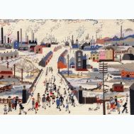 Canal Bridge Tapestry