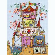 Bothy Threads Cut Thru' Buckingham Palace Cross Stitch Kit（並行輸入品） Buckingham Palace - Bothy Threads Cut Thru\u0027