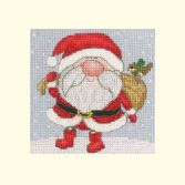 XMAS71 Jolly Santa Medium Mounted
