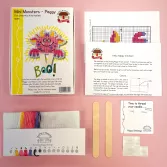 HOP3 Mini Monsters Peggy Contents